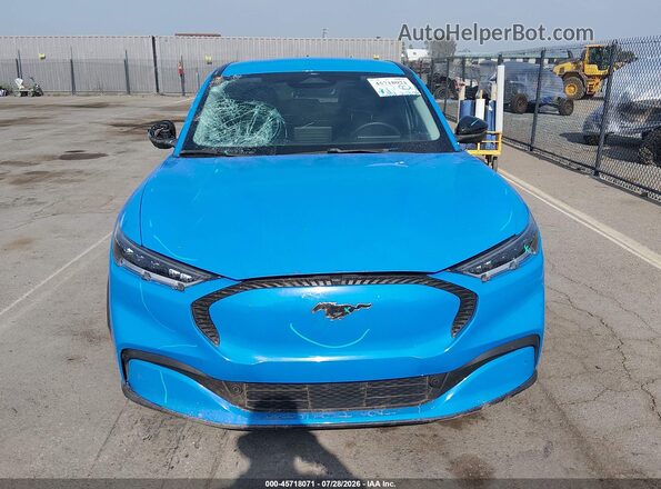 3FMTK1RMXPMA15286 2023 FORD MUSTANG MACH-E Синий Вид щитка приборов