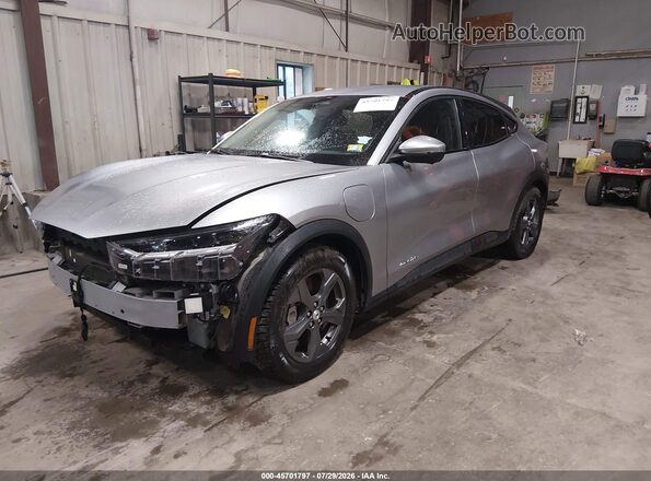 3FMTK1SS0MMA41562 2021 FORD MUSTANG MACH-E Silver Передня ліва чверть