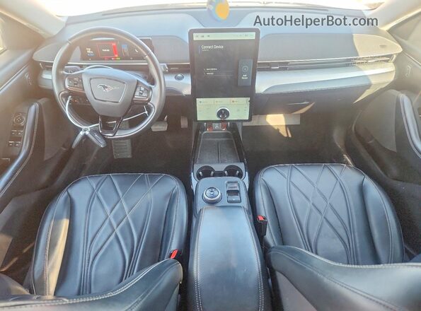 3FMTK1SS0MMA49077 2021 FORD MUSTANG Белый Вид панели приборов