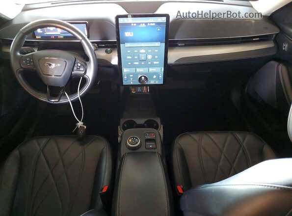 3FMTK1SS9NMA13437 2022 FORD MUSTANG White წინა პანელის ხედი