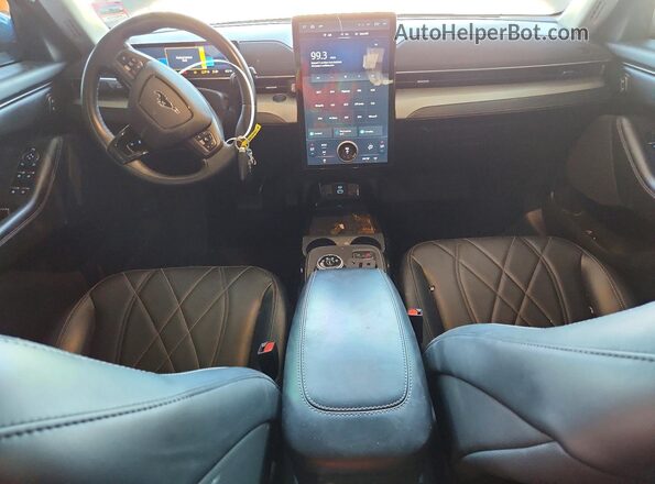 3FMTK1SS9NMA18900 2022 FORD MUSTANG Blue Առջևի վահանակի տեսք