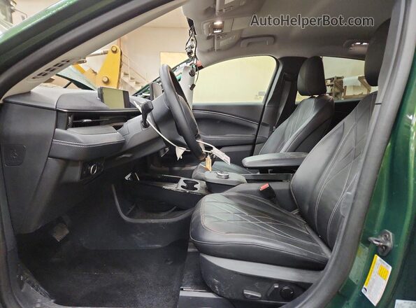 3FMTK1SU2RMA05557 2024 FORD MUSTANG Green Widok wnętrza z przodu