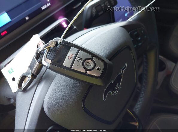 3FMTK1SU5RMA22546 2024 FORD MUSTANG MACH-E Blue Dashboard view