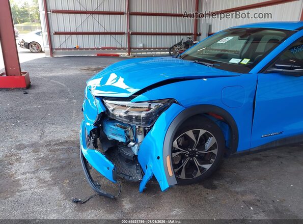 3FMTK1SU5RMA22546 2024 FORD MUSTANG MACH-E Blue Front view