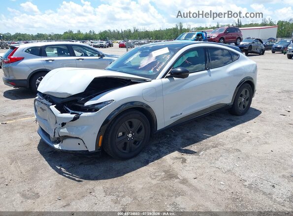 3FMTK2R71MMA44204 2021 FORD MUSTANG MACH-E Silver Передня ліва чверть