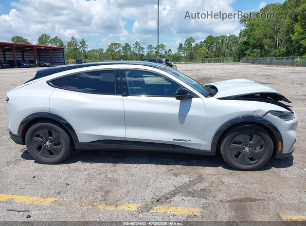 3FMTK2R71MMA44204 2021 FORD MUSTANG MACH-E Silver Вид задньої частини салону
