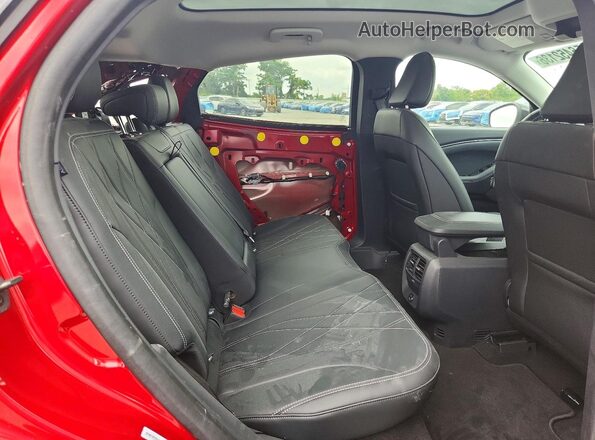 3FMTK2SU3PMA83932 2023 FORD MUSTANG Red უკანა სალონის ხედი