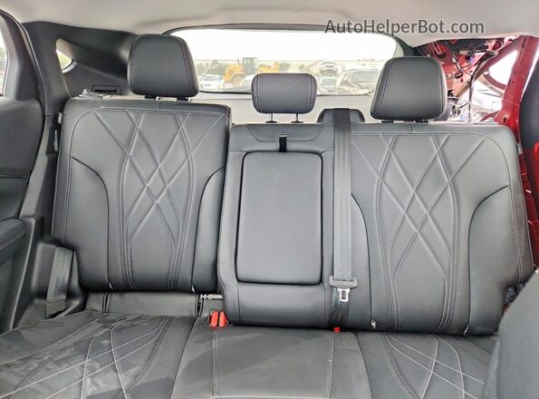3FMTK2SU3PMA83932 2023 FORD MUSTANG Red უკანა სავარძლების ხედი
