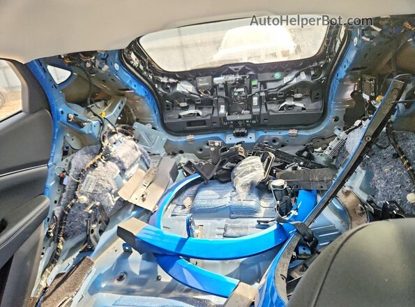 3FMTK3R43SMA23413 2025 FORD MUSTANG Blue Вид задніх сидінь