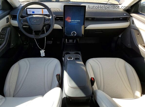 3FMTK3R44PMA77522 2023 FORD MUSTANG Gray Widok deski rozdzielczej