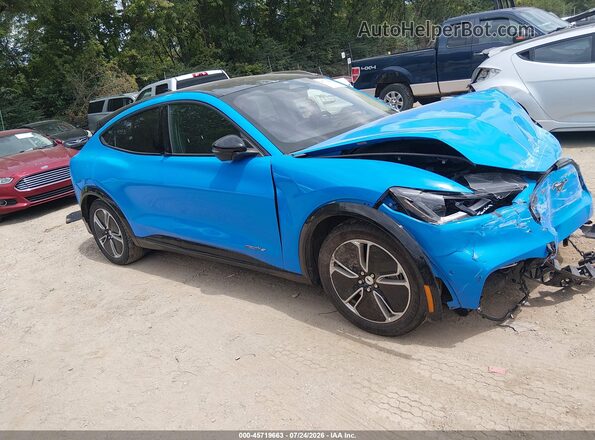 3FMTK3R49PMA69822 2023 FORD MUSTANG MACH-E Blue Սալոնի հետևի տեսք