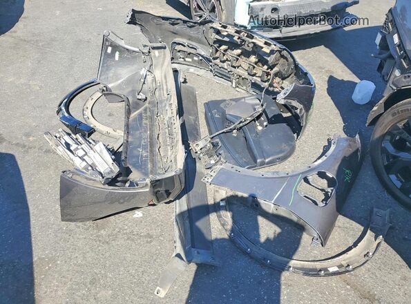 3FMTK3R72PMA27518 2023 FORD MUSTANG Gray Widok naklejki z numerem VIN