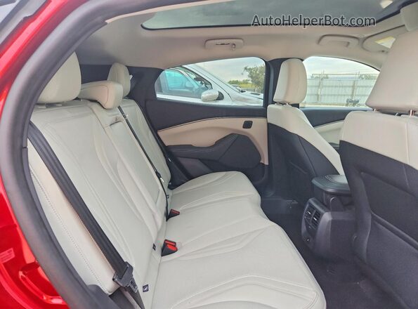 3FMTK3R75RMA15964 2024 FORD MUSTANG Red Вид задньої частини салону