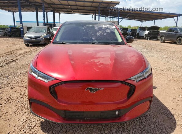 3FMTK3R78NMA28833 2022 FORD MUSTANG Maroon წინა ხედი