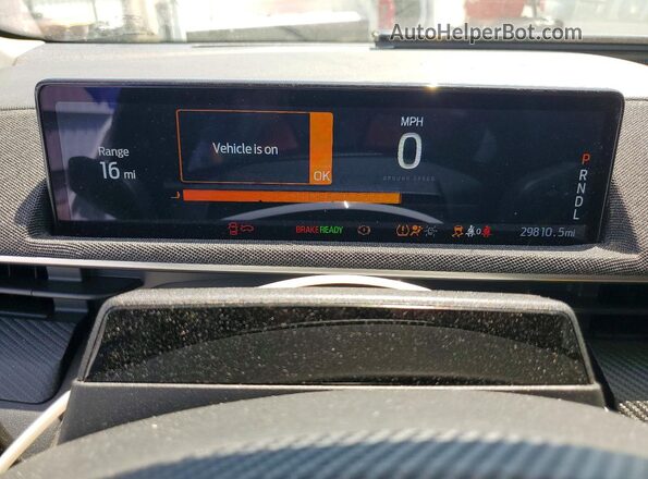 3FMTK3R79RMA20956 2024 FORD MUSTANG White Вид щитка приладів