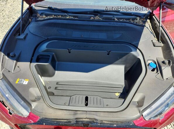 3FMTK3R7XSMA08059 2025 FORD MUSTANG Maroon Սալոնի հետևի տեսք