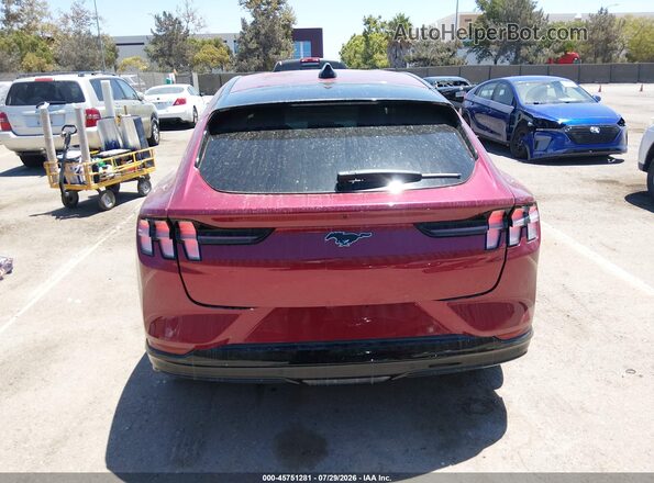 3FMTK3R7XSMA19577 2025 FORD MUSTANG MACH-E Burgundy 