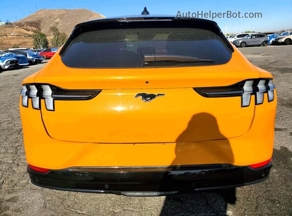 3FMTK3RM8PMA31725 2023 FORD MUSTANG Yellow Vista trasera