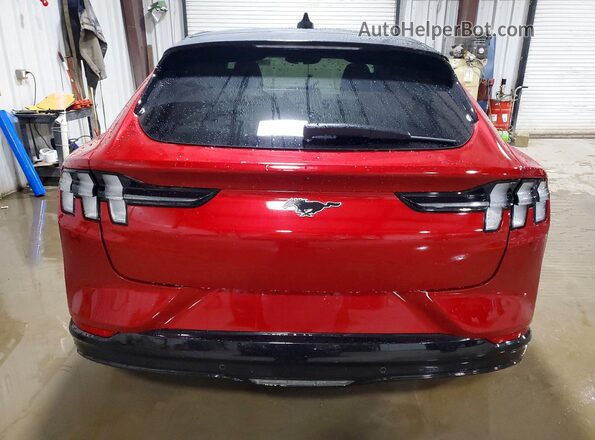 3FMTK3SS4NMA40914 2022 FORD MUSTANG Red Widok z tyłu