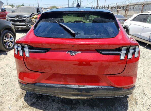 3FMTK3SS9MMA02075 2021 FORD MUSTANG Red უკანა ხედი