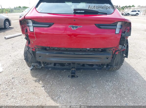 3FMTK3SU0MMA51263 2021 FORD MUSTANG MACH-E Red Вид спереду