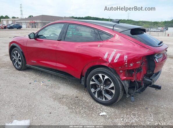 3FMTK3SU0MMA51263 2021 FORD MUSTANG MACH-E Red Задня ліва чверть