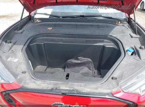 3FMTK3SU0MMA51263 2021 FORD MUSTANG MACH-E Red Вид ззаду