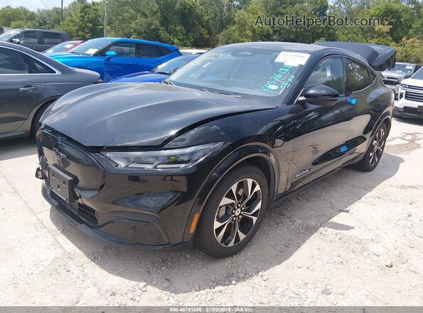 3FMTK3SU1PMA96636 2023 FORD MUSTANG MACH-E Black Առջևի ձախ երեք քառորդ տեսարան