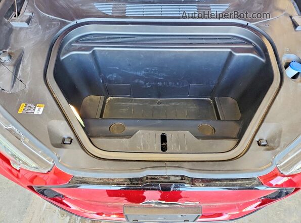 3FMTK3SU3MMA64573 2021 FORD MUSTANG Burgundy Vista interior trasera