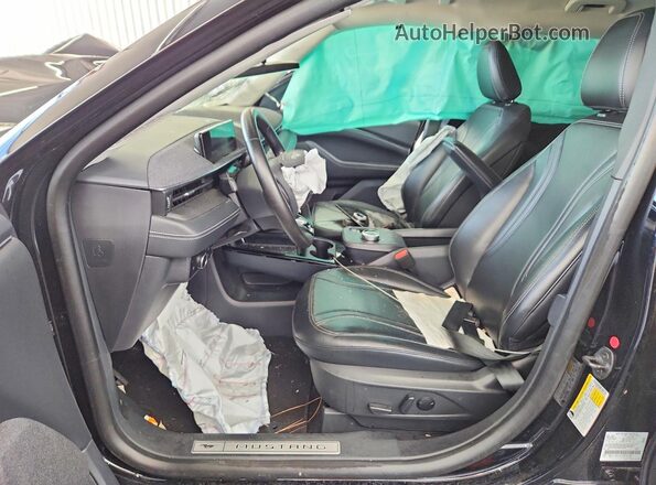 3FMTK3SU3PMA70300 2023 FORD MUSTANG Black Widok wnętrza z przodu