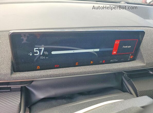 3FMTK3SU4SMA05075 2025 FORD MUSTANG Black Vista del cuadro de instrumentos