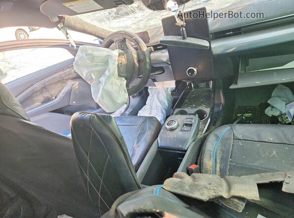 3FMTK3SU5MMA07629 2021 FORD MUSTANG Blue Вид панелі приладів