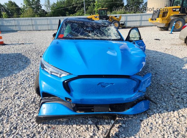 3FMTK3SU5MMA07629 2021 FORD MUSTANG Blue Вид спереду
