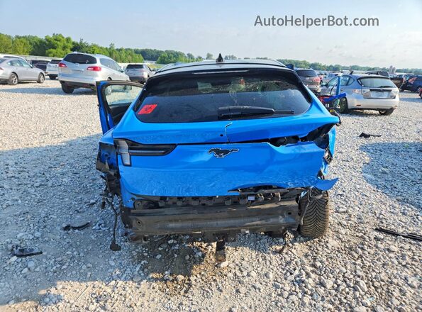 3FMTK3SU5MMA07629 2021 FORD MUSTANG Blue Вид ззаду