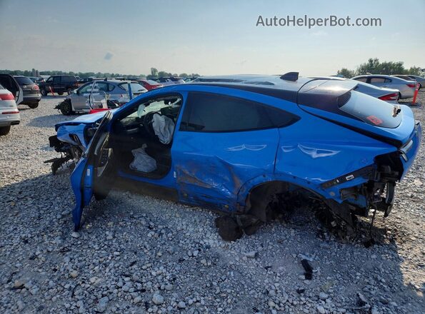 3FMTK3SU5MMA07629 2021 FORD MUSTANG Blue Задня ліва чверть