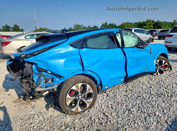 3FMTK3SU5MMA07629 2021 FORD MUSTANG Blue Задня права чверть