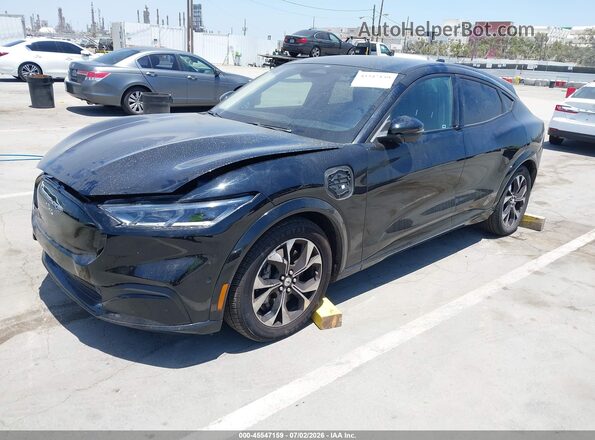 3FMTK3SU5PMA69844 2023 FORD MUSTANG MACH-E Black Vista tres cuartos delantera izquierda