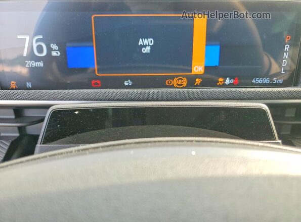 3FMTK3SU7PMA86872 2023 FORD MUSTANG Gray ხელსაწყოთა პანელის ხედი
