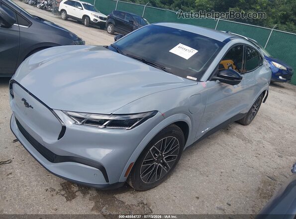 3FMTK3SU7TMA06626 2026 FORD MUSTANG MACH-E Gray Առջևի ձախ երեք քառորդ տեսարան