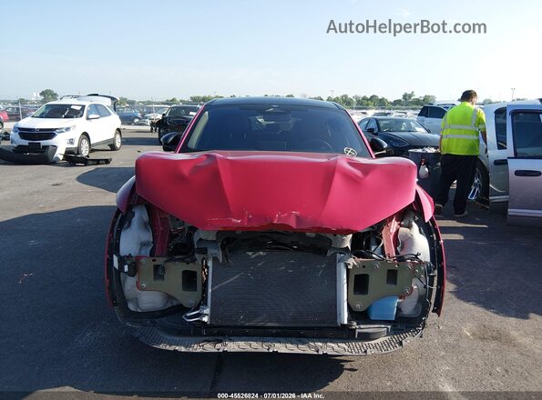 3FMTK4SE0PMA15530 2023 FORD MUSTANG MACH-E Red Вид щитка приладів