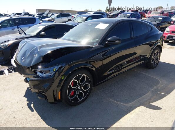 3FMTK4SE1MME00560 2021 FORD MUSTANG MACH-E Black Przód lewy