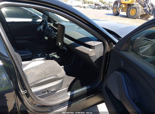 3FMTK4SE1MME00560 2021 FORD MUSTANG MACH-E Black Widok wnętrza z przodu