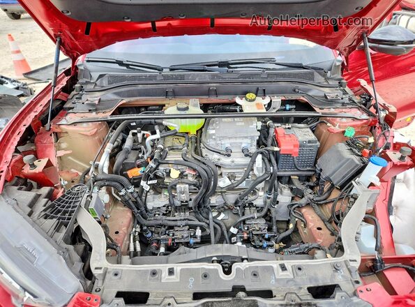 3FMTK4SE2PMA61702 2023 FORD MUSTANG Red Вид підкапотного простору