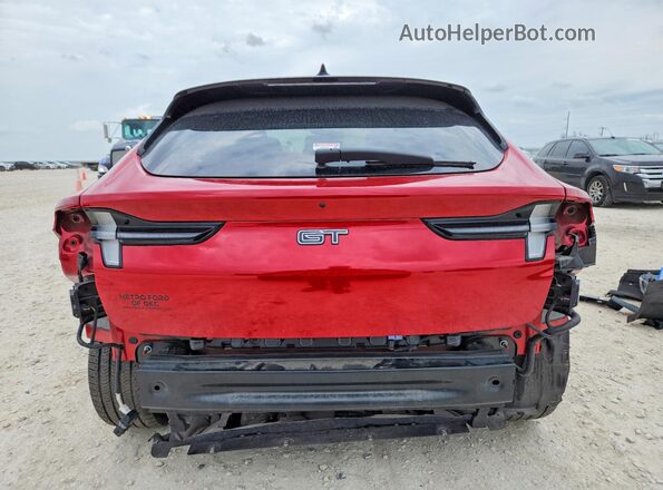 3FMTK4SE2PMA61702 2023 FORD MUSTANG Red Вид ззаду