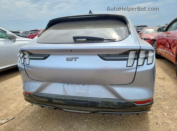 3FMTK4SE6NMA22107 2022 FORD MUSTANG Silver უკანა ხედი