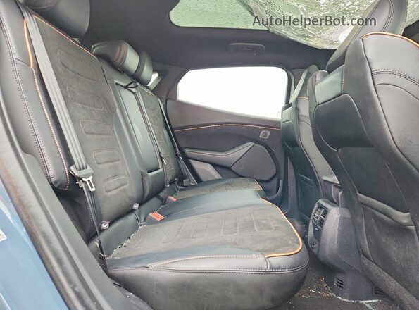 3FMTK4SE6PMA38293 2023 FORD MUSTANG Blue Widok wnętrza z tyłu
