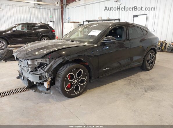 3FMTK4SE9MME00323 2021 FORD MUSTANG MACH-E Black Передня ліва чверть