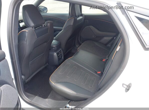 3FMTK4SE9MME04145 2021 FORD MUSTANG MACH-E White VIN კოდის სტიკერის ხედი