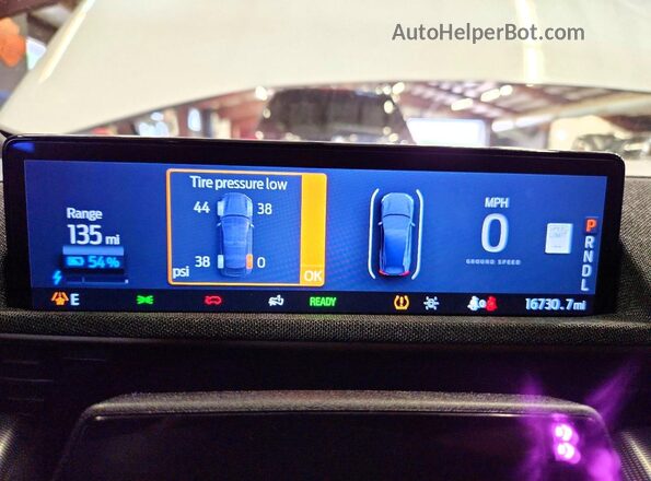 3FMTK4SEXPMA58787 2023 FORD MUSTANG Gray Instrument cluster view
