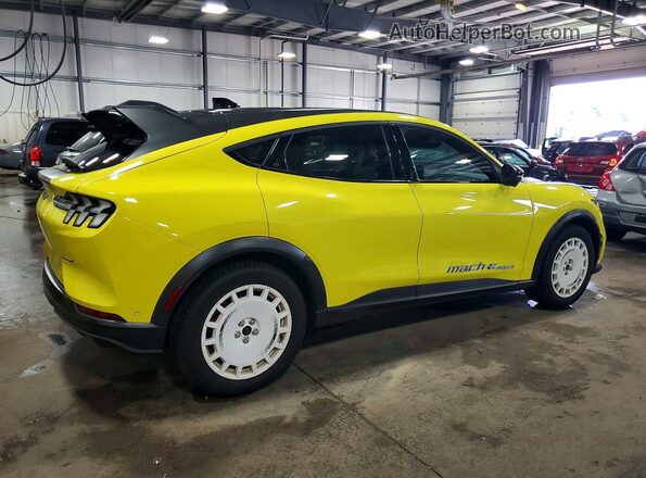 3FMTK4SX3RMA11685 2024 FORD MUSTANG Yellow Հետևի աջ